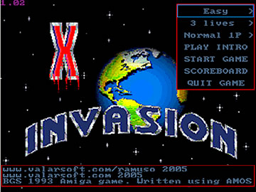 Title screen