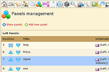 Positioning your panels
